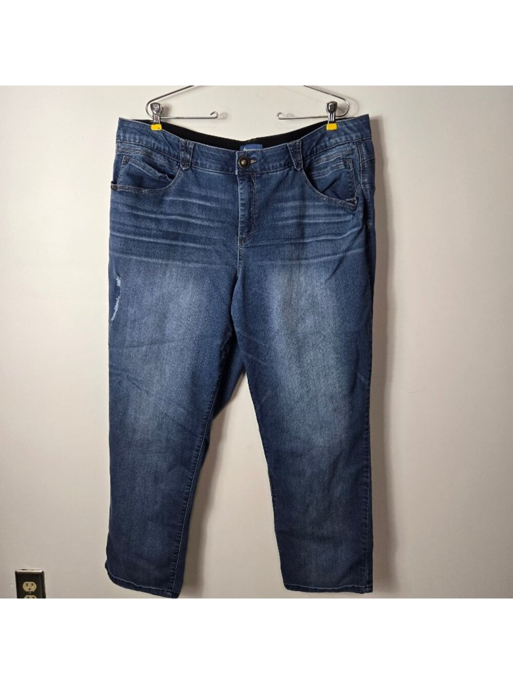 Democracy Size 22W Ab solution Denim Stretch Straight Leg Jeans